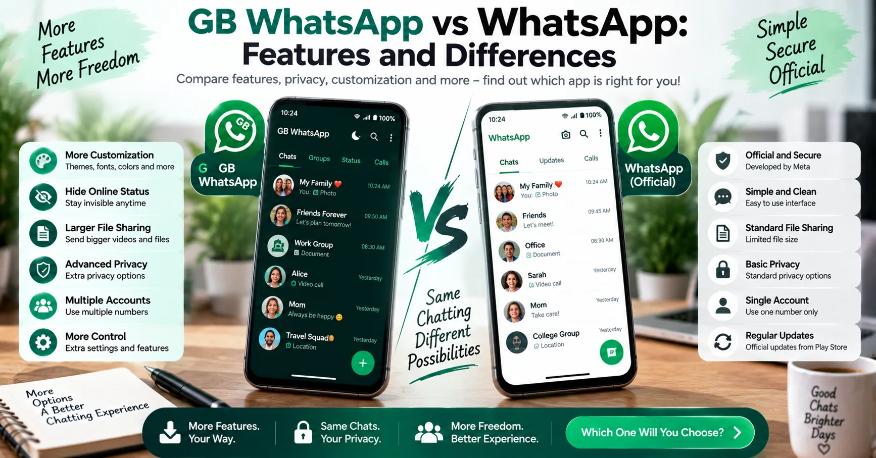 GB WhatsApp for iPhone: Is It Available on iOS? settings and troubleshooting visual