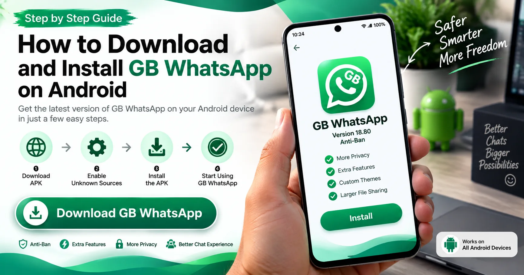 GB WhatsApp Ghost Mode: What It Is and How It Works guide visual