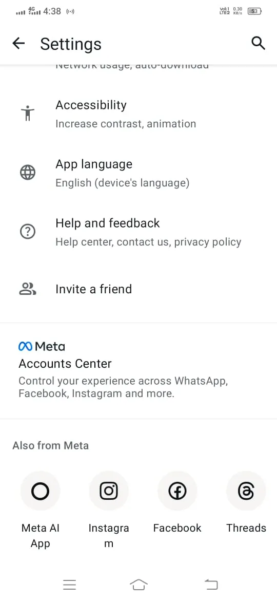 GB WhatsApp android settings setting